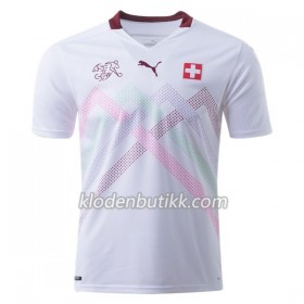 Sveits Hjemme Fotballdrakt Euro 2020 Kortermet